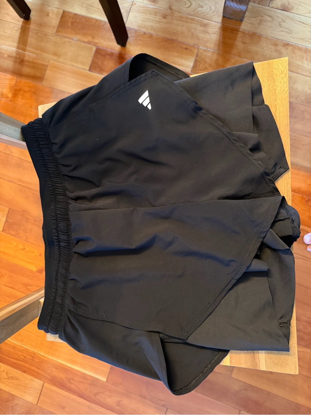 adidas Black Men’s Athletic Running Shorts